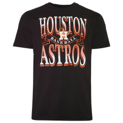 Men's - New Era Astros Short Sleeve T-Shirt - Black
