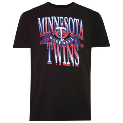 Men's - New Era Twins Short Sleeve T-Shirt - Black