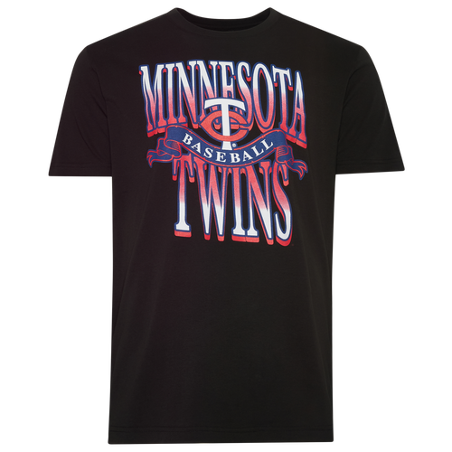 New Era Mens Minnesota Twins Twins Short Sleeve T-Shirt - - Black