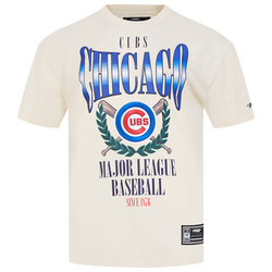 Men's - Pro Standard Cubs Around The World CJ Drop Shoulder T-Shirt - Eggshell/Multi