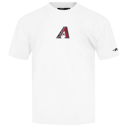 Men's - Pro Standard Diamondbacks Classic DS T-Shirt - White/Red