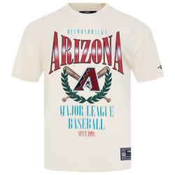 Men's - Pro Standard Diamondbacks Around The World CJ DS T-Shirt - Eggshell/Multi