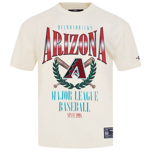 - Pro Standard Diamondbacks Around The World CJ DS T-Shirt - Eggshell/Multi