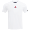 Pro Standard Braves Classic DS T-Shirt - Pro Standard White/Navy