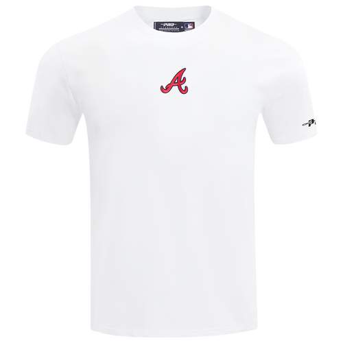  - Pro Standard Braves Classic DS T-Shirt - White/Navy