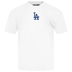 Men's - Pro Standard Dodgers Classic DS T-Shirt - White/Blue
