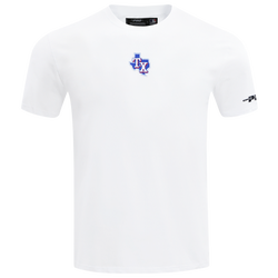 Men's - Pro Standard Rangers Classic DS T-Shirt - White/Navy