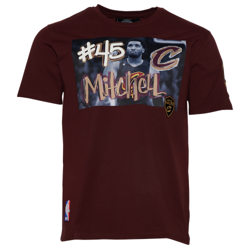 

Pro Standard Mens Donovan Mitchell Pro Standard Cavaliers Yearbook T-Shirt - Mens Red Size L