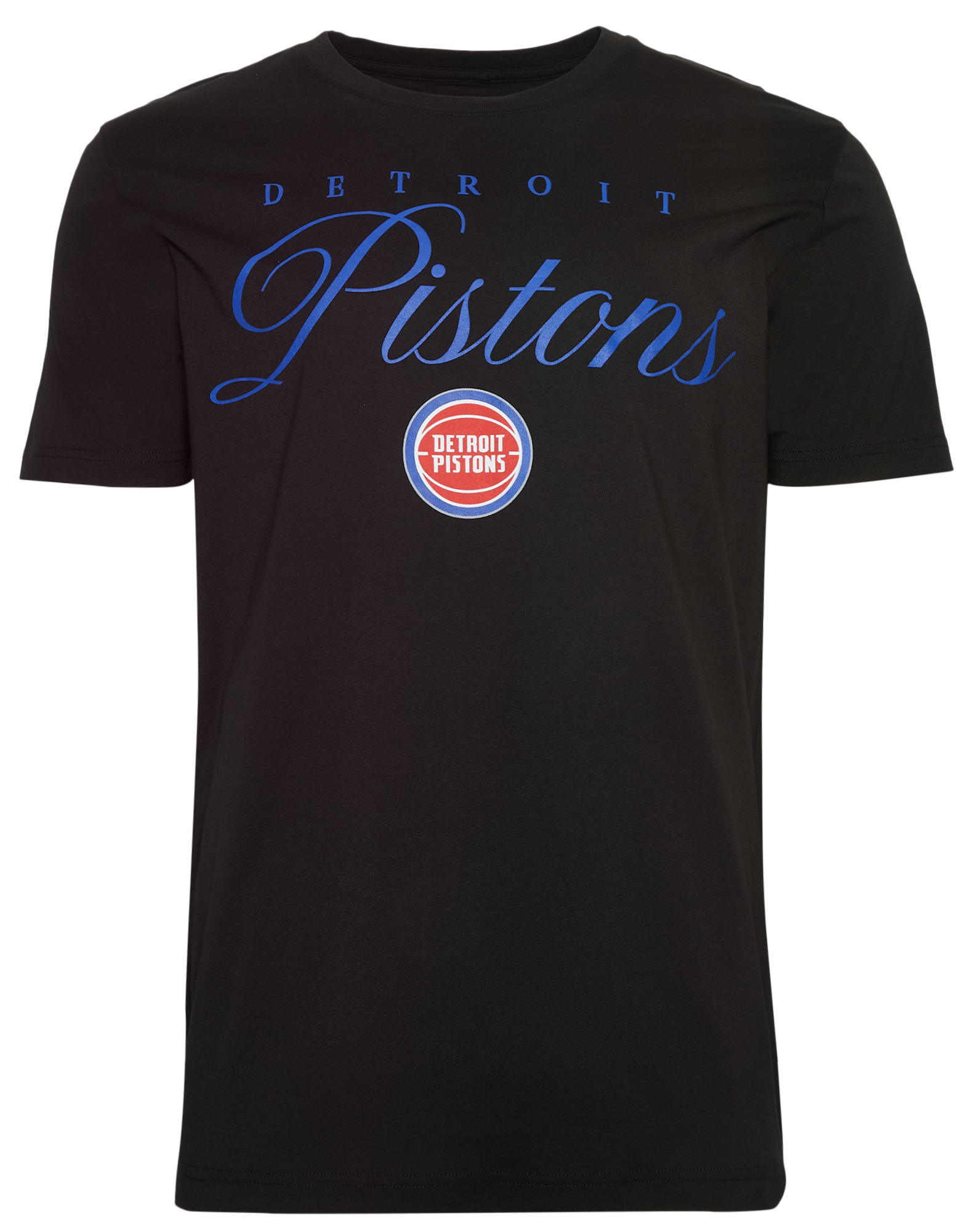 New Era Pistons Script Logo T-Shirt - Men's