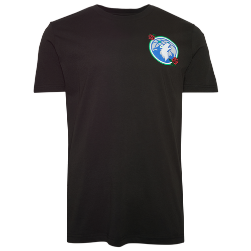 New Era Mens NBA Minnesota Timberwolves Rose T-Shirt - - Black