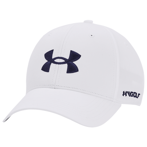 

Under Armour Mens Under Armour Golf96 Hat - Mens White/Midnight Navy Size One Size