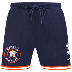 Men's - Pro Standard Astros Mesh Basketball Shorts - Midnight/Multi