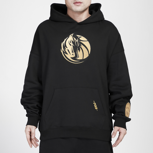 Pro Standard Mens Dallas Mavericks  Mavericks B&g Drop Shoulder Hoodie In Gold/black