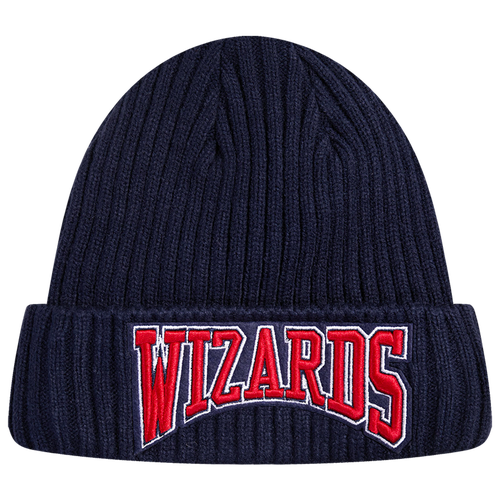 

Pro Standard Mens Pro Standard Wizards Crest Beanie - Mens Midnight Size One Size