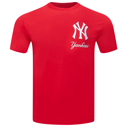 MENS - Pro Standard Yankees Championships SJ T-Shirt - Red/Multi