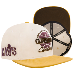 Men's - Pro Standard Cavaliers SMU Strapback Cap - Eggshell