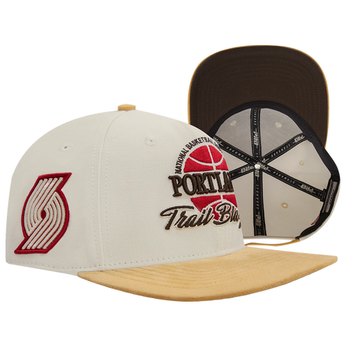 

Pro Standard Mens Pro Standard Blazers SMU Strapback Cap - Mens Eggshell Size One Size