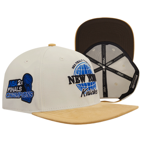 

Pro Standard Mens Pro Standard Knicks SMU Strapback Cap - Mens Eggshell Size One Size