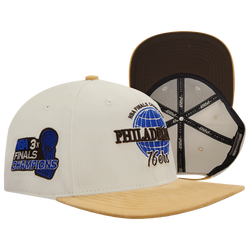 Men's - Pro Standard 76ers SMU Strapback Cap - Eggshell