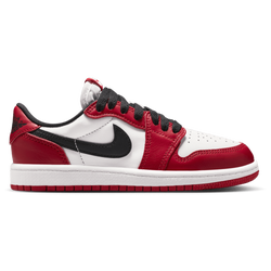 Boys' Toddler - Jordan AJ 1 Retro Low OG  - Summit White/Varsity Red/Black