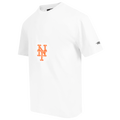Pro Standard Mets Living Large CJ Drop Shoulder T-Shirt - Pro Standard White/Orange Blue