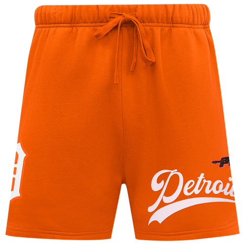 MENS - Pro Standard Tigers Living Large Fleece Shorts - Orange/White