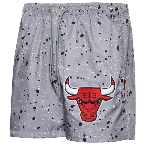 

Pro Standard Mens Chicago Bulls Pro Standard Bulls AOP Splatter Woven Shorts - Mens Gray Size XXL