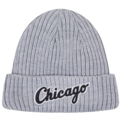 Men's - Pro Standard White Sox Classic Core Beanie - Grey/Grey