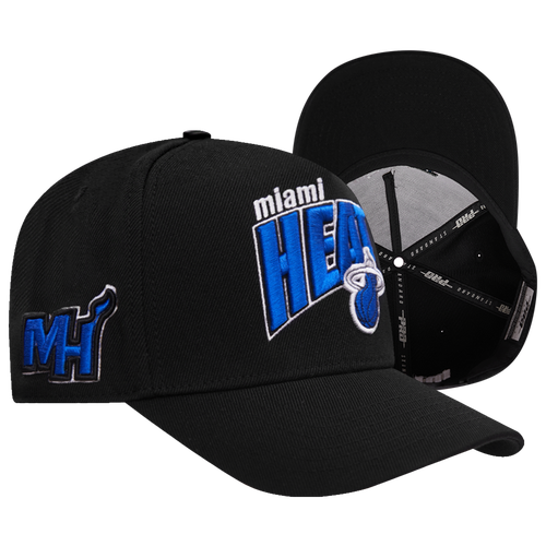 

Pro Standard Mens Pro Standard Heat Royalty Curved Brim Snapback - Mens Black/Black Size One Size