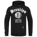 Pro Standard NETS OLD ENGLISH FLC PO HOODIE - Pro Standard Black