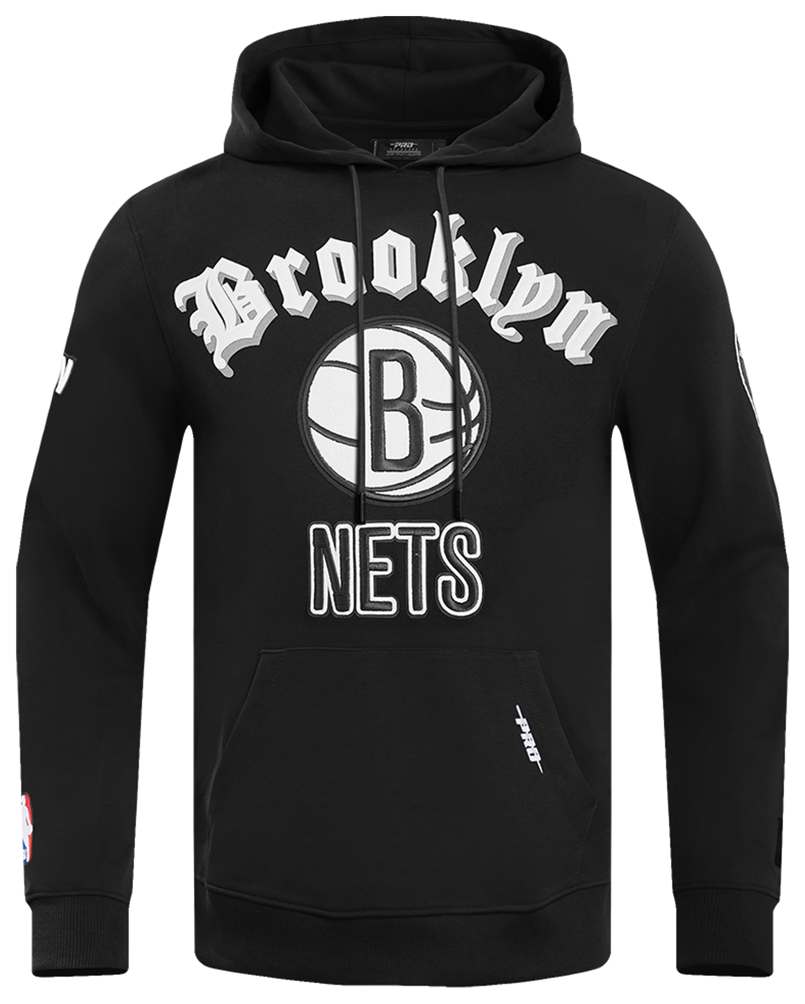 Pro Standard NETS OLD ENGLISH FLC PO HOODIE - Men's