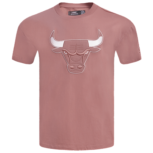 

Pro Standard Mens Chicago Bulls Pro Standard Bulls Clay Drop Shoulder T-Shirt - Mens Pink Size M
