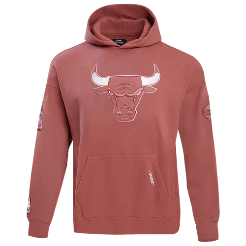 

Pro Standard Mens Chicago Bulls Pro Standard Bulls Clay Drop Shoulder Hoodie - Mens Pink Size XL