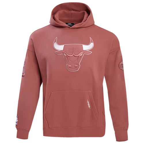

Pro Standard Mens Chicago Bulls Pro Standard Bulls Clay Drop Shoulder Hoodie - Mens Pink Size S