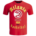 Pro Standard HAWKS OLD ENGLISH SJ TEE - Pro Standard Red