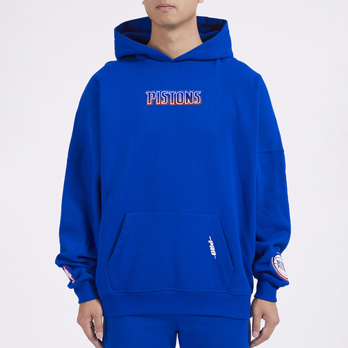 

Pro Standard Mens Pro Standard Pistons OS Letters Fleece P/O Hoodie - Mens Blue/Blue Size M