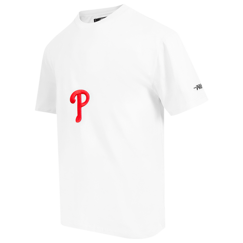 MENS - Pro Standard Phillies Living Large CJ Drop Shoulder T-Shirt - Red/White Blue