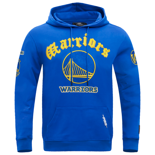  - Pro Standard WARRIORS OLD ENGLISH FLC PO HOODIE - Royal Blue