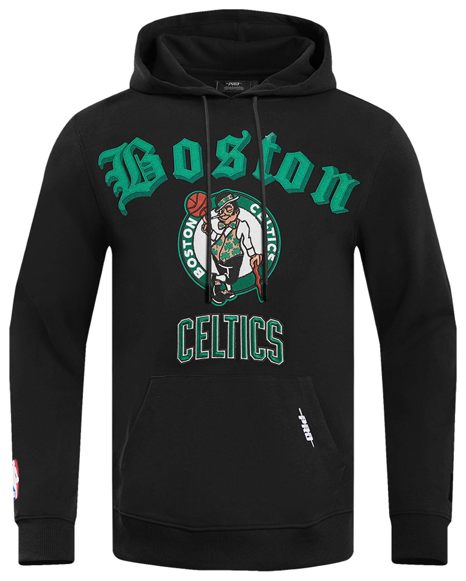 Pro Standard CELTICS OLD ENGLISH FLC PO HOODIE - Men's