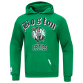 Pro Standard CELTICS OLD ENGLISH FLC PO HOODIE - Pro Standard Kelly Green