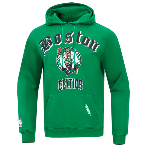 Pro Standard CELTICS OLD ENGLISH FLC PO HOODIE - Pro Standard Kelly Green