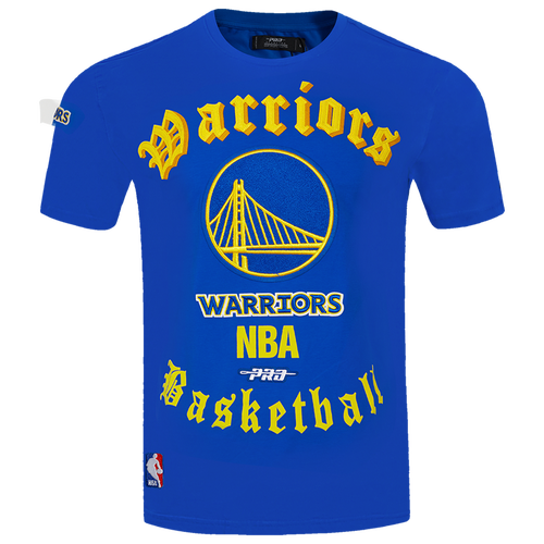 - Pro Standard WARRIORS OLD ENGLISH SJ TEE - Royal Blue
