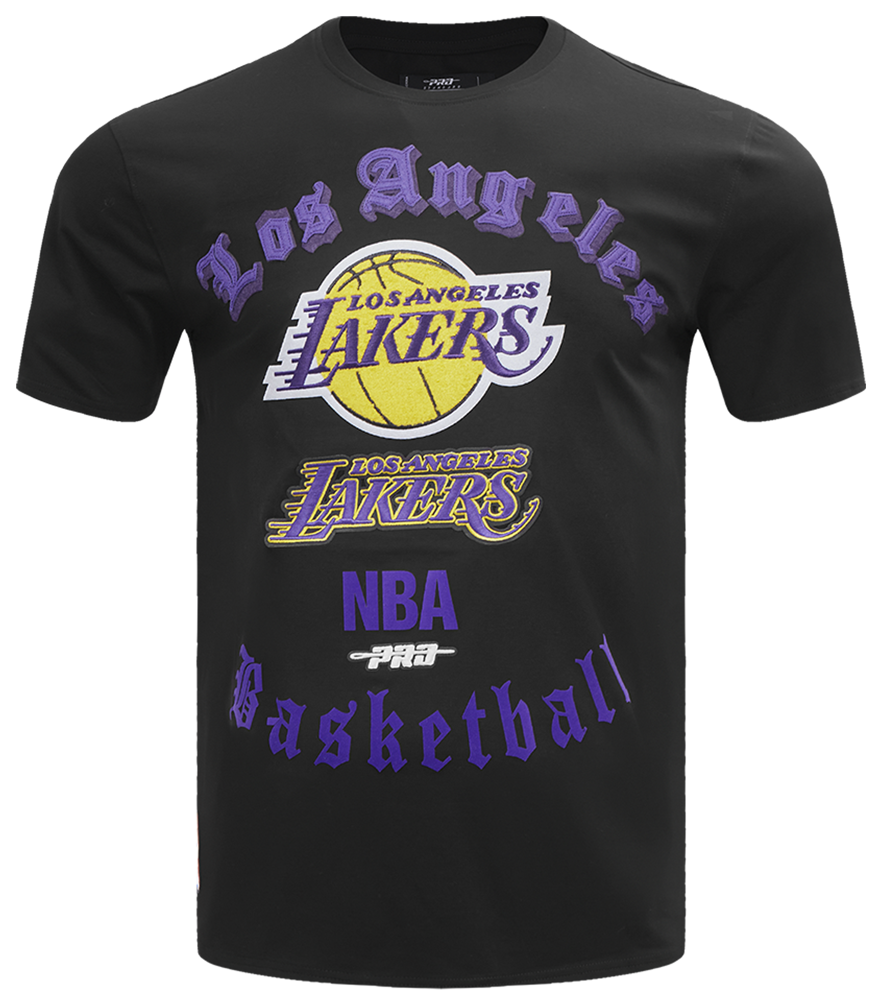 Pro Standard LAKERS OLD ENGLISH SJ TEE - Men's