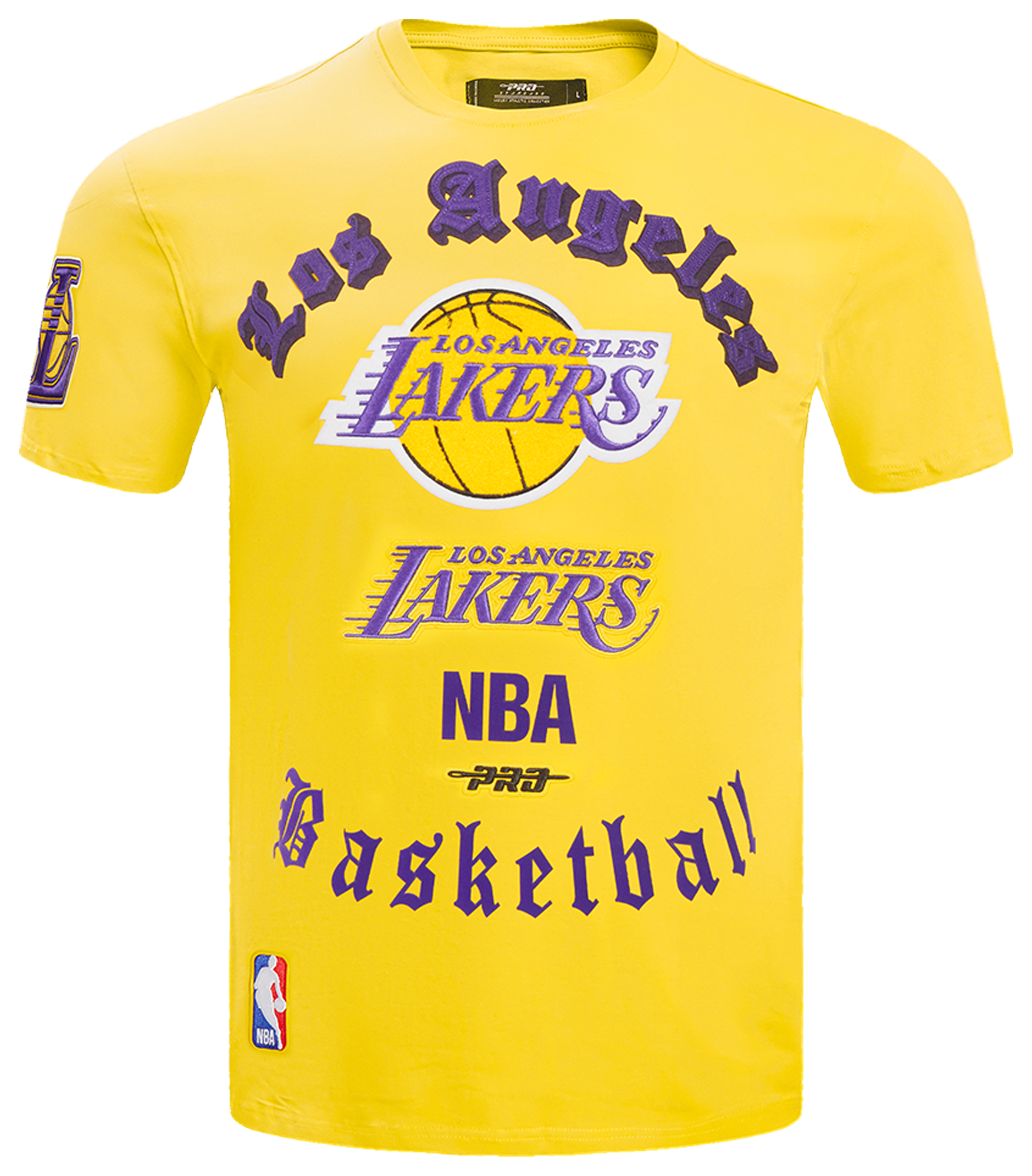 Pro Standard LAKERS OLD ENGLISH SJ TEE - Men's