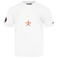 Pro Standard Astros Living Large CJ Drop Shoulder T-Shirt - Pro Standard Black/White Orange