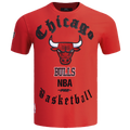 Pro Standard BULLS OLD ENGLISH SJ TEE - Pro Standard Red