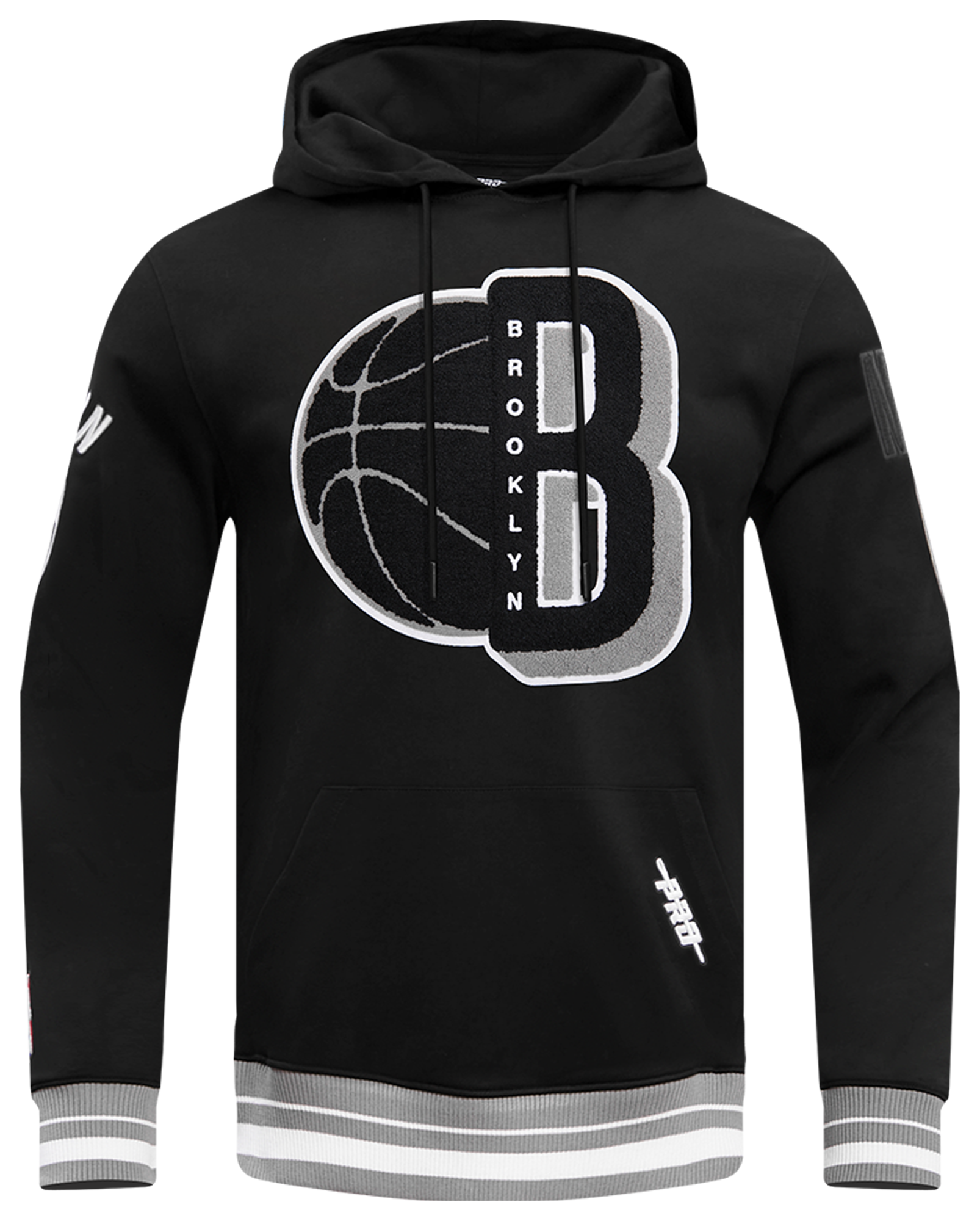 Pro Standard NETS MASH UP RIB FLC PO HOODIE - Men's
