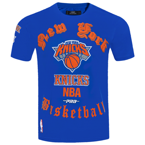 Pro Standard KNICKS OLD ENGLISH SJ TEE - Pro Standard Royal Blue