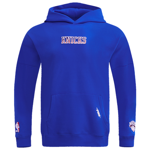 

Pro Standard Mens Pro Standard Knicks OS Letters Fleece P/O Hoodie - Mens Blue/Blue Size M