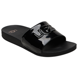 Girls' Grade School - UGG Graphic Slide - Black
